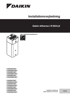EHSH_XB-E_Installation manual_4PDA678717-1A_Danish download